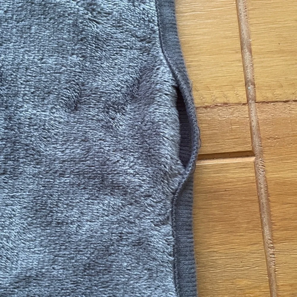 Premium Plus Travel Gray Blanket with Built in Stuff Bag Size 40” X 72”